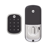 Cerradura Autónoma ASSURE YRD256, Niquel Satinado, Teclado Discreto al frente, PIN, Posible Integración con Zwave y Apertura por Smartphone Seguridad iontec.mx