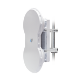 Radio de Backhaul de alta capacidad full duplex, tecnología airFiber hasta 1.2 Gbps, 5 GHz (5470 - 5950 MHz) con antena integrada de 23 dBi Redes iontec.mx
