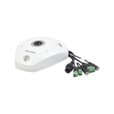 Fisheye IP 6 Megapixel / 180º / 360º / dWDR / 15 mts IR / PTZ Digital / Heat Map / Múltiples vistas / Entrada-Salida audio y alarma / IP66 / IK10 / PoE Camaras iontec.mx