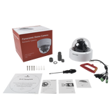 PanoVu series / Vista Panorámica 180° / 4 lentes 2 Megapixel / IK10 / IP66 / 8MP en total / Defog / dWDR / DARKFIGHTER / PoE+ Camaras iontec.mx