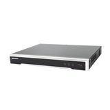 NVR 8 Megapixel (4K) / 16 canales IP / 16 Puertos PoE+ / 2 Bahías de Disco Duro / Switch PoE 300 mts / HDMI en 4K - iontec.mx