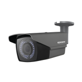 Bullet TURBOHD 720p / HÍBRIDA / CLIMAS EXTREMOS / Lente Varifocal 2.8 a 12 mm / IR Inteligente 40 mts / Exterior IP66 Camaras iontec.mx