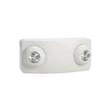 Luz DUAL LED de Emergencia/350lm/Uso Rudo/Montaje en pared o Techo/Batería de Respaldo Incluida Seguridad iontec.mx