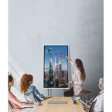 Display FLIP WiFi Interactivo de 55" con Lápiz Táctil. Puertos USB/LAN/RS232/HDMI/Salida Touch Monitor iontec.mx