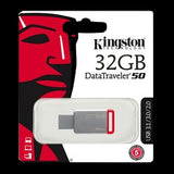 USB 3.1/3.0/2.0 KINGSTON 32GB DATA TRAVELER 50 - iontec.mx