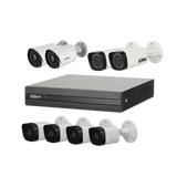 KIT DAHUA COOPER + SAXXON TECH + DVR + ACCESORIOS + CONFIGURACION + INSTALACION - iontec.mx