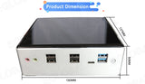 New Arrival 8th Gen GAMING MINI PC Core I3 7020U/I5 8250U/I7 8550U 32GB DDR4 M.2 NVME SSD Windows 10pro mini Nuc pc computer Mini Pc iontec.mx
