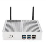 Eglobal Intel Core i7 i5 7200U i3 7100U Fanless Mini PC Windows 10 Pro Barebone Computer DDR4/DDR3 2.4GHz 4K HTPC WiFi HDMI VGA Mini Pc iontec.mx