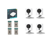 KIT DE 4 CAMARAS WYZECAM + 4 MEMORIAS DE 32GB + ACCESS POINT TP-LINK EAP115 - iontec.mx
