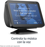 Echo Show 8 - Pantalla inteligente HD de 8&quot; con Alexa - Negro Automatizaci&oacute;n iontec.mx