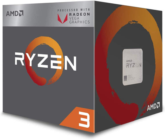 AMD RYZEN 3 2200G, WS 3.5GHZ 65W SOCAM4 RADEON RX VEGA (YD2200C5FBBOX) Procesador iontec.mx