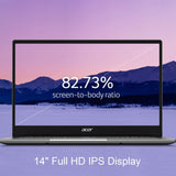 Acer Swift 3 Thin &amp; Light Laptop de 14&quot; Full HD IPS, AMD Ryzen 7 4700U Octa-Core con Radeon Graphics, 8GB LPDDR4, 512 GB NVMe SSD, WiFi 6, Backlit KB, Lector de huellas dactilares, Alexa Integrado Laptop iontec.mx