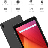 Winnovo Tableta 7 Pulgadas Android 9.0 Pie 32GB Almacenamiento 2GB RAM 5G WiFi T7 Pro HD IPS Soporte de Pantalla Bluetooth 4.0 GPS Metal Medio Frame Goma Carcasa Trasera Tablets iontec.mx
