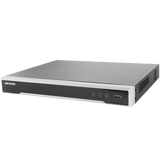 NVR 12 Megapixel (4K) / 16 canales / H.265+ / Hik-Connect / Switch PoE 300 mts / 2 HDD / HDMI en 4K / Soporta POS Camaras iontec.mx