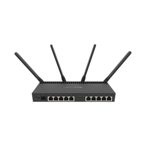 Router con Wi-Fi 4x4 MU-MIMO, hasta 2 watts de potencia, antenas de 3 dBi, 10 puertos Gigabit, 1 Puerto SFP+ Redes iontec.mx