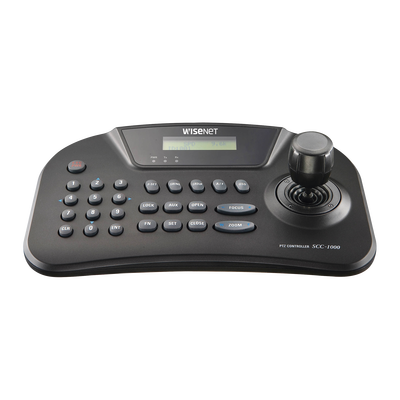 Controlador PTZ RS-485 de hasta 255 domos, joystick de 3 ejes - iontec.mx