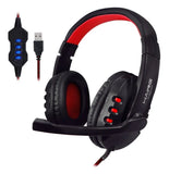 Diadema Profesional Gamer USB audio USB 5.1 Virtual.  iontec.mx