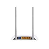 Router Inalámbrico WISP, 2.4 GHz, 300 Mbps, 2 antenas externas omnidireccional 5 dBi, 4 Puertos LAN 10/100 Mbps, 1 Puerto WAN 10/100 Mbps, control de ancho de banda - iontec.mx