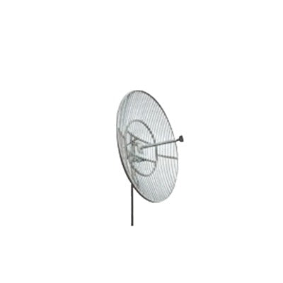 Antena Parabólica de rejilla. Frecuencia 824-896 MHz, 20 dBi de ganancia. Antena Donadora que se utiliza en los amplificadores de señal celular para cubrir comunidades alejadas. Radio Comunicación iontec.mx