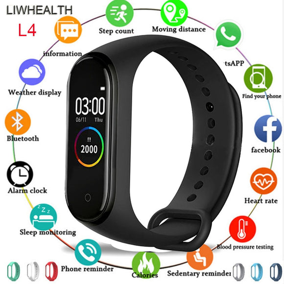 New Smart Watch Band Men/Women/Kids Smartwatch Reloj Step HR Montre Connect For Apple/Xiaomi/Huawei PK Mi Band 3/4 VS IWO 8/B57  iontec.mx