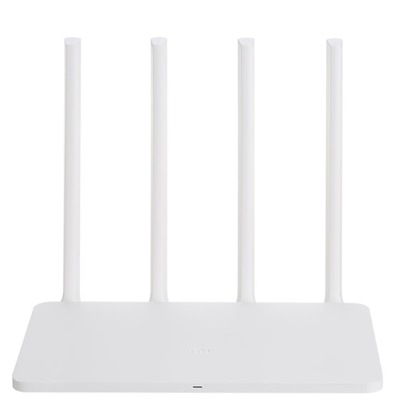 Xiaomi MI WiFi Wireless Router 3G 1167Mbps WiFi Repeater 4 Antennas 2.4G/5GHz Dual Band 128MB Nand Flash ROM 256MB Memory APP Control - iontec.mx