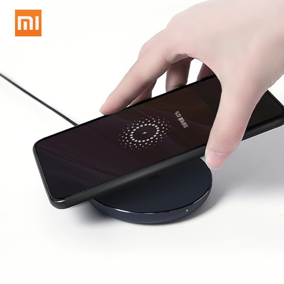 Xiaomi Qi Standard Wireless Phone Charger 10W 7.5W QC3.0/2.0 for Samsung Galaxy S9 Plus Xiaomi MIX 2S iPhone XS Max Charging Pad Power Adapter - iontec.mx