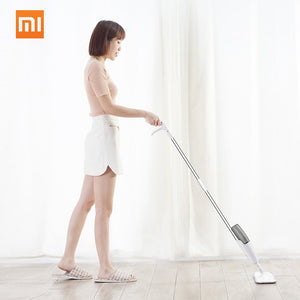 Xiaomi Mijia Smart Deerma Water Spray Mop Sweeper 1.2m Rod Carbon fiber dust cloth 360 Rotating Cleaning Cloth Head Wooden Floor Ceramic Tile Mops Dry Cleaning Tools 350ml Tank - iontec.mx