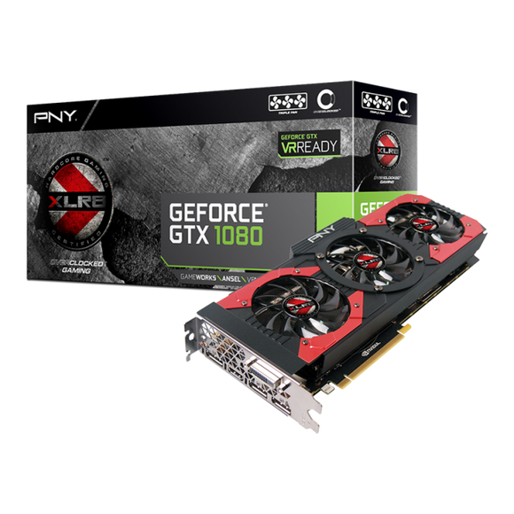 TARJETA DE VIDEO PNY GTX 1080 XLR8 GAMING OC 8GB